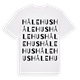 Hålehus ordlek t-shirt