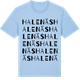 Blue Soul t-shirt med Halenäs ordlek t-shirt