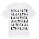 Häljalt ordlek t-shirt