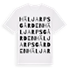 Häljarpsgården ordlek t-shirt