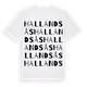 Hallandsås ordlek t-shirt
