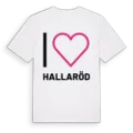 Jag älskar Hallaröd t-shirt stort tryck