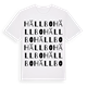 Hällbo ordlek t-shirt