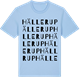 Blue Soul t-shirt med Hällerup ordlek t-shirt