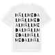 Hällmedal ordlek t-shirt
