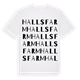 Hallsfarm ordlek t-shirt