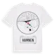 White t-shirt med Hamnen t-shirt