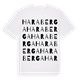 Haraberga ordlek t-shirt