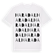 Haradal ordlek t-shirt