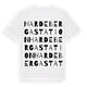 Hardeberga station ordlek t-shirt