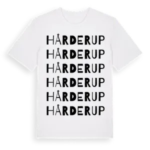 Hårderup ordlek t-shirt – ekologisk bomull t-shirt från Pinshirt