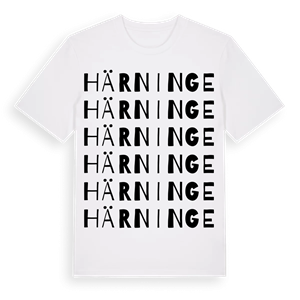 Härninge ordlek t-shirt – ekologisk bomull t-shirt från Pinshirt