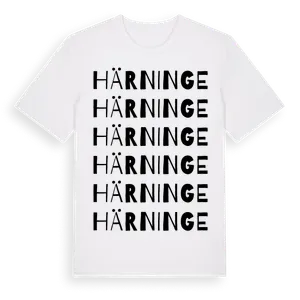 Härninge ordlek t-shirt – ekologisk bomull t-shirt från Pinshirt