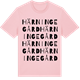 Pink Cotton t-shirt med Härninge gård ordlek t-shirt