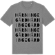 Mid Heather Gray t-shirt med Härninge gård ordlek t-shirt