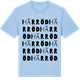 Blue Soul t-shirt med Härröd ordlek t-shirt