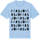 Blue Soul t-shirt med Hårsjö ordlek t-shirt
