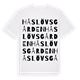 Håslövsgården ordlek t-shirt