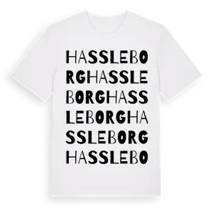 Hassleborg ordlek t-shirt – ekologisk bomull t-shirt från Pinshirt