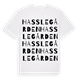 Hasslegården ordlek t-shirt