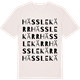 Vintage White t-shirt med Hässlekärr ordlek t-shirt