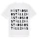 Håstads boställe ordlek t-shirt