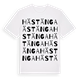 Hästänga ordlek t-shirt