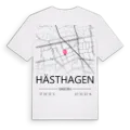 Hästhagen karta t-shirt
