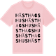 Pink Cotton t-shirt med Hästhagshus ordlek t-shirt