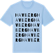Blue Soul t-shirt med Havberg ordlek t-shirt
