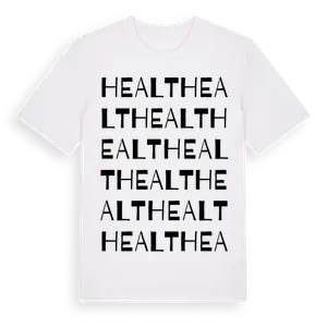 Healt ordlek t-shirt – ekologisk bomull t-shirt från Pinshirt