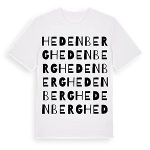 Hedenberg ordlek t-shirt – ekologisk bomull t-shirt från Pinshirt
