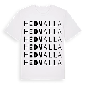 Hedvalla ordlek t-shirt – ekologisk bomull t-shirt från Pinshirt