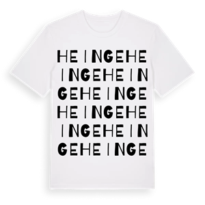 Heinge ordlek t-shirt – ekologisk bomull t-shirt från Pinshirt