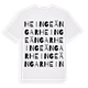 Heinge ängar ordlek t-shirt