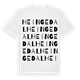 Heingedal ordlek t-shirt