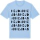 Blue Soul t-shirt med Hejdan ordlek t-shirt