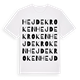 Hejdekroken ordlek t-shirt