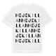 Hejekillan ordlek t-shirt