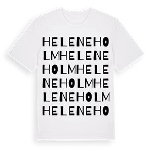 Heleneholm ordlek t-shirt – ekologisk bomull t-shirt från Pinshirt
