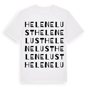 Helenelust ordlek t-shirt – ekologisk bomull t-shirt från Pinshirt