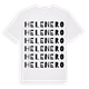 Helenero ordlek t-shirt