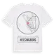 White t-shirt med Helsingborg t-shirt