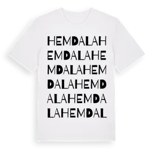 Hemdala ordlek t-shirt – ekologisk bomull t-shirt från Pinshirt