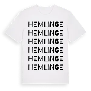 Hemlinge ordlek t-shirt – ekologisk bomull t-shirt från Pinshirt
