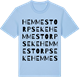 Blue Soul t-shirt med Hemmestorps eke ordlek t-shirt