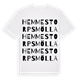 Hemmestorpsmölla ordlek t-shirt