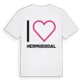 Jag älskar Hermodsdal t-shirt stort tryck