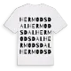Hermodsdal ordlek t-shirt