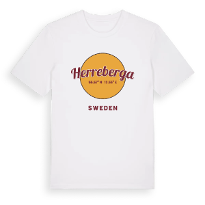Herreberga cirkel t-shirt – ekologisk bomull t-shirt från Pinshirt